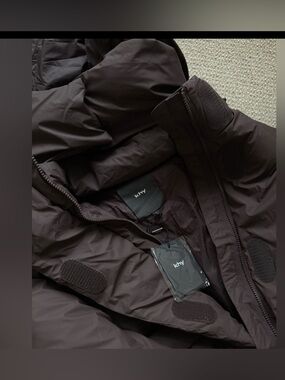 KHY BUNDLE - Women's Puffer Jacket, top & footed leggings in Deep Brown, all NWT